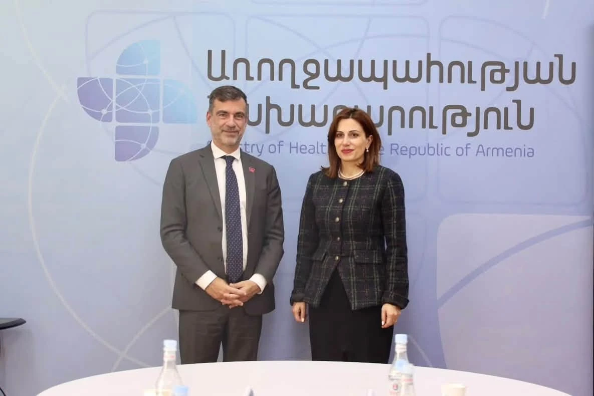 Ավանեսյանն ու Եվրոպայի խորհրդի ներկայացուցիչը քննարկել են առողջապահության ոլորտում համագործակցությունը
