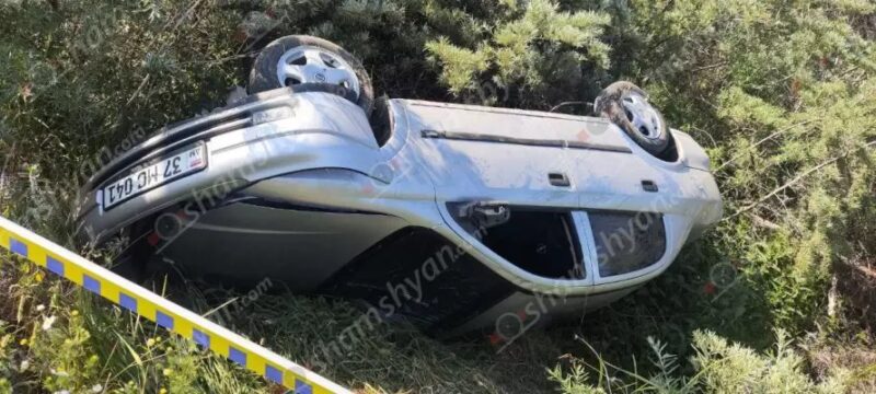 Սևանում բախվել են «Mazda»-ն և «Opel Astra»-ն․ վերջինը գլխիվայր շրջվել է․ կան տուժածներ
