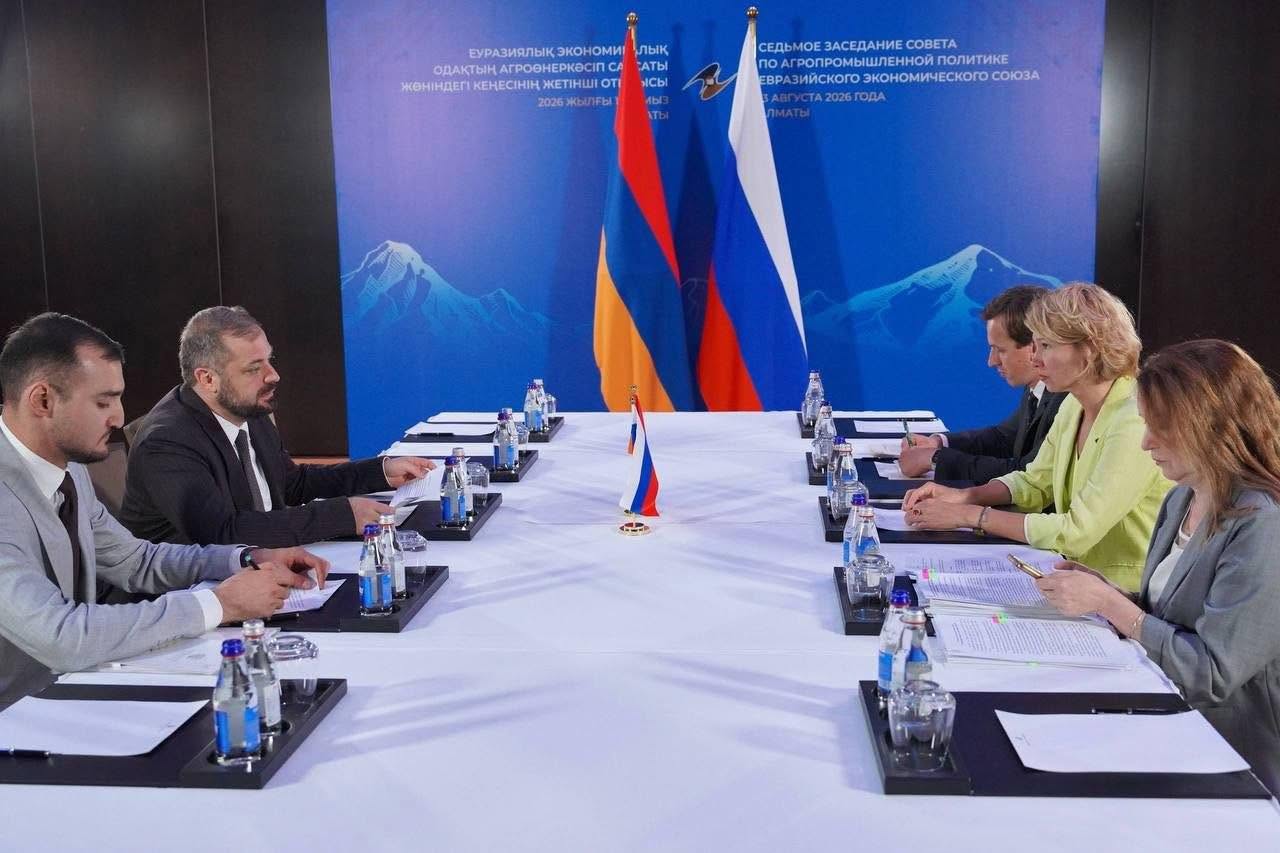 Այսօր հանդիպեցի ՌԴ գյուղատնտեսության նախարարի հետ. Պապոյանը հայտնել է՝ ինչ են քննարկել