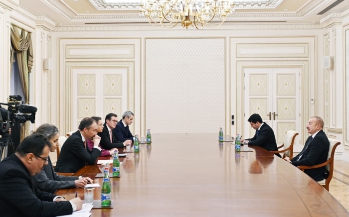 Ադրբեջանի նախագահն ընդունել է ԵՄ հատուկ ներկայացուցչին