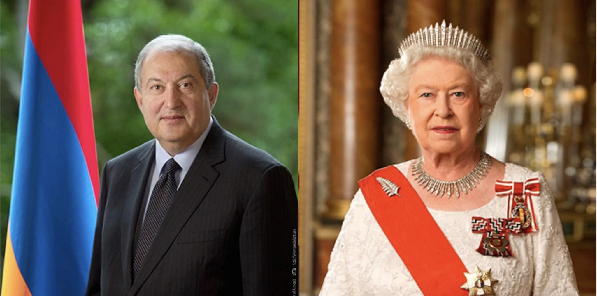 Я полна надежд на то, что в будущем у нас будут лучшие времена: Елизавета II президенту  Армении