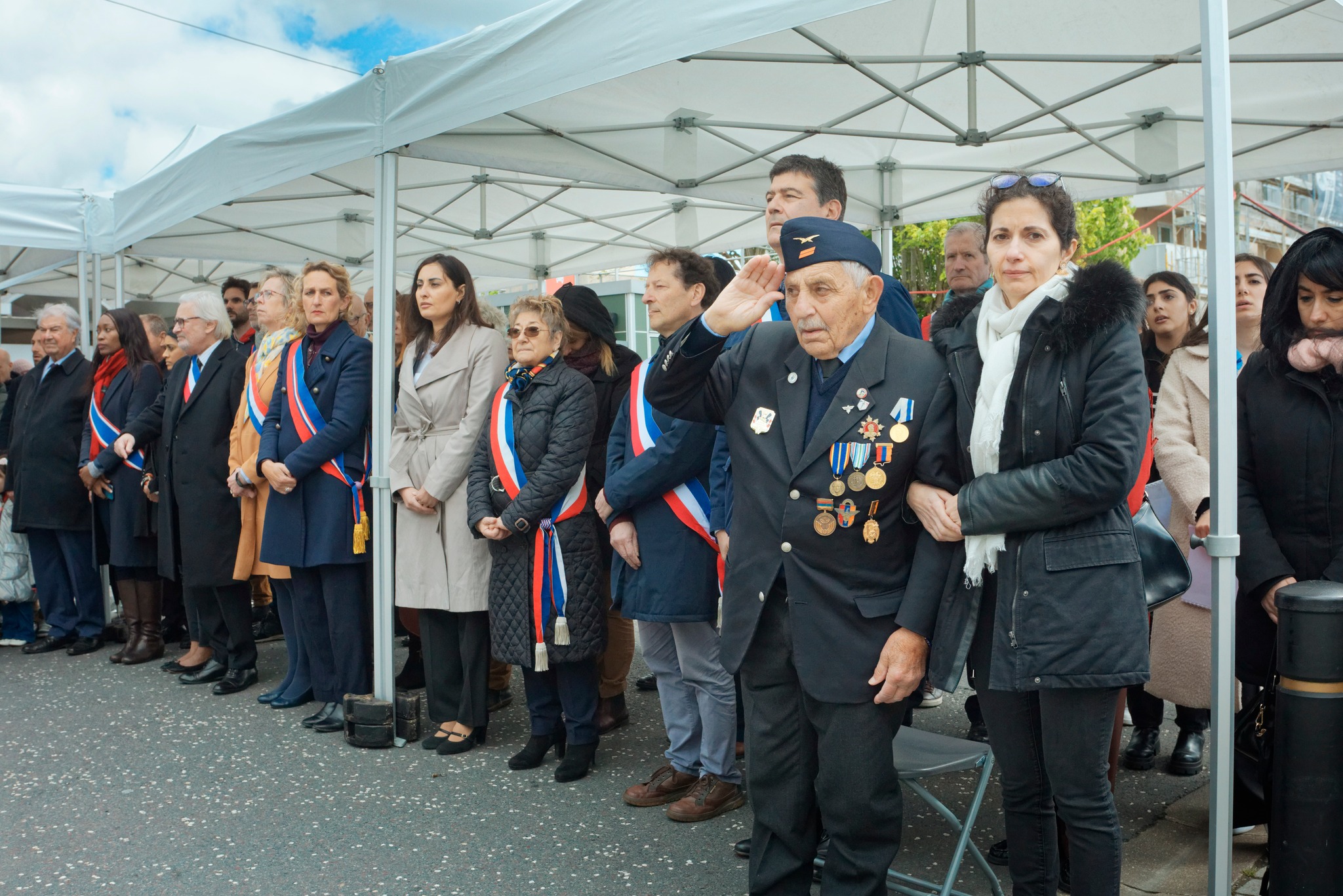 Հայոց ցեղասպանության 109-րդ տարելիցին նվիրված արարողություն՝ Ֆրանսիայի Շավիլ քաղաքում
