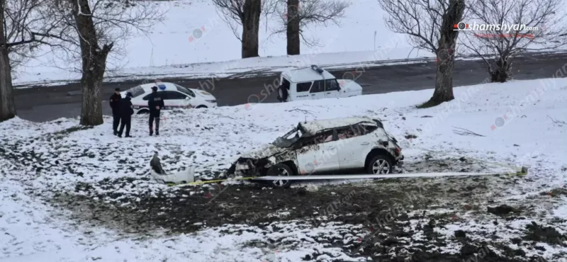 «Nissan Murano»-ն դուրս է եկել երթևեկելի գոտուց, հայտնվել ձորում. ՊՆ 4 ծառայող տեղափոխվել է ԲԿ