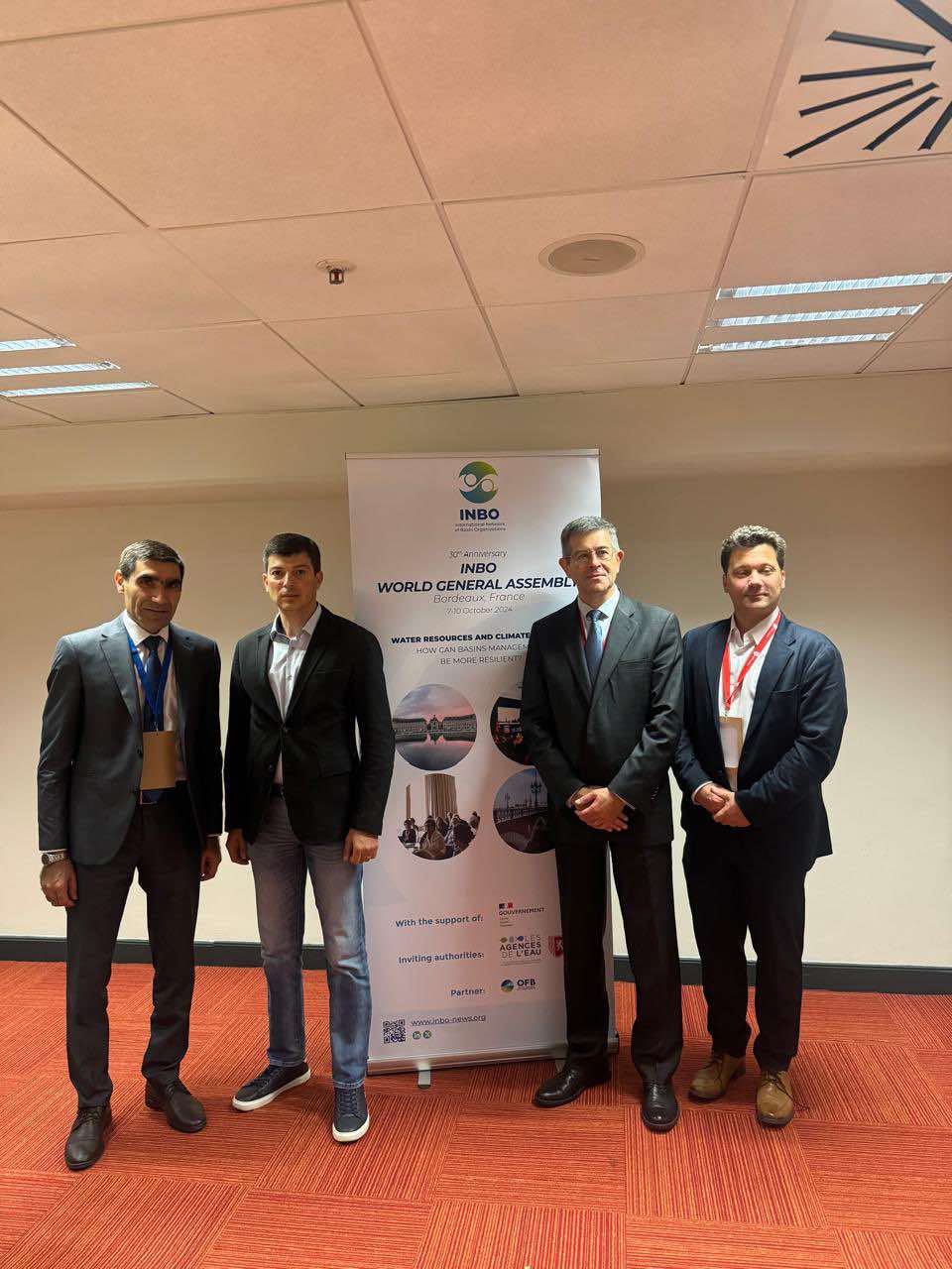 ՇՄՆ տեղաակալը Բորդոյում մասնակցել է Ջրի ավազանային կառավարման կազմակերպությունների միջազգային ցանցի գլխավոր ասամբլեայի 30-րդ նստաշրջանին