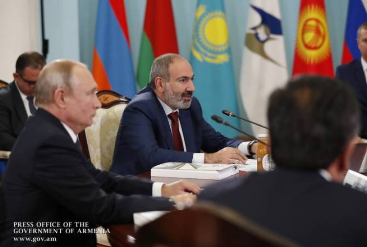 ТАСС: Пашинян намерен принять участие в саммите ЕАЭС по видеосвязи