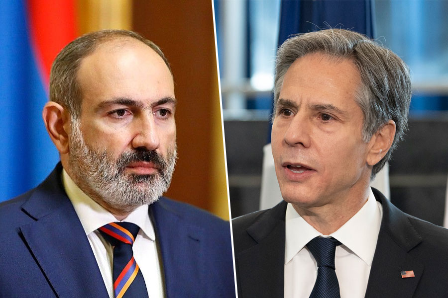 Վարչապետ Փաշինյանը հեռախոսազրույց է ունեցել ԱՄՆ պետքարտուղար Էնթոնի Բլինքենի հետ