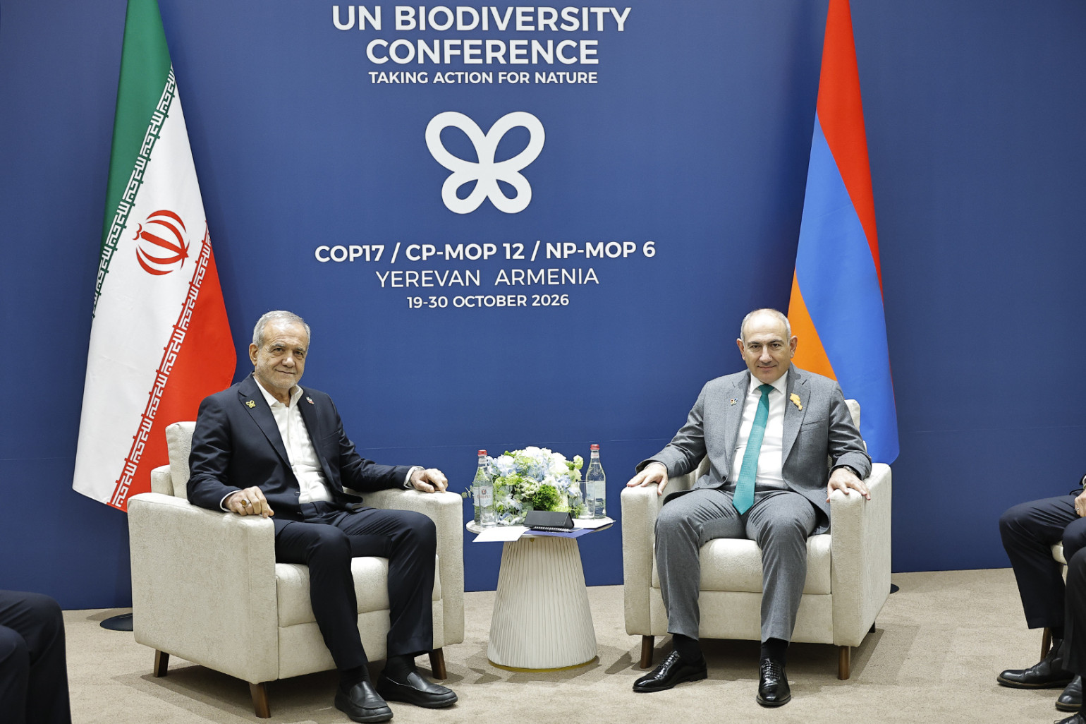 Փաշինյանն ու Իրանի նախագահը մտքեր են փոխանակել համատեղ ծրագրերին վերաբերող թեմաների շուրջ