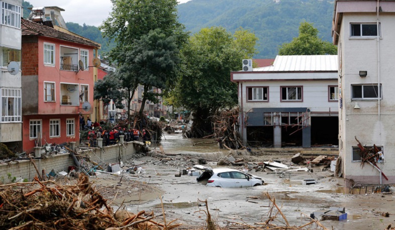 Թուրքիայում ջրհեղեղների հետևանքով զոհերի թիվը հասել է 27-ի