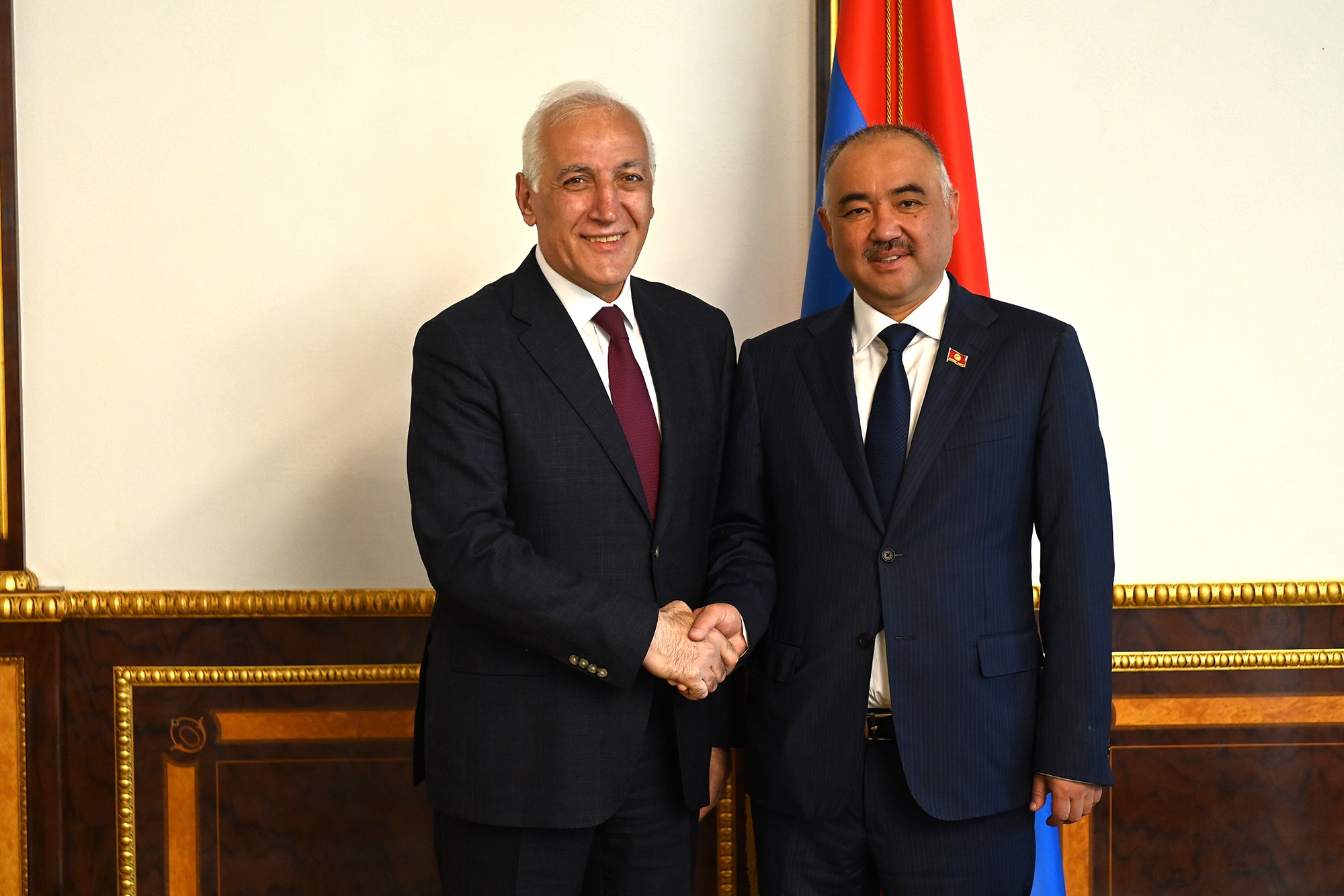 ՀՀ նախագահն ու Ղրղզական Հանրապետության խորհրդարանի նախագահը քննարկել են համագործակցության խորացման հնարավորությունները
