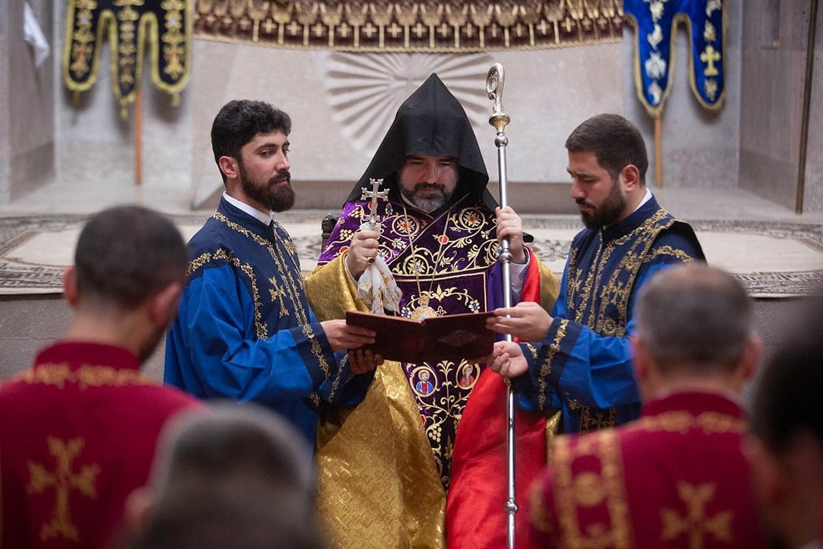 Մայր Աթոռում կատարվեց սարկավագների ընծայման կարգը