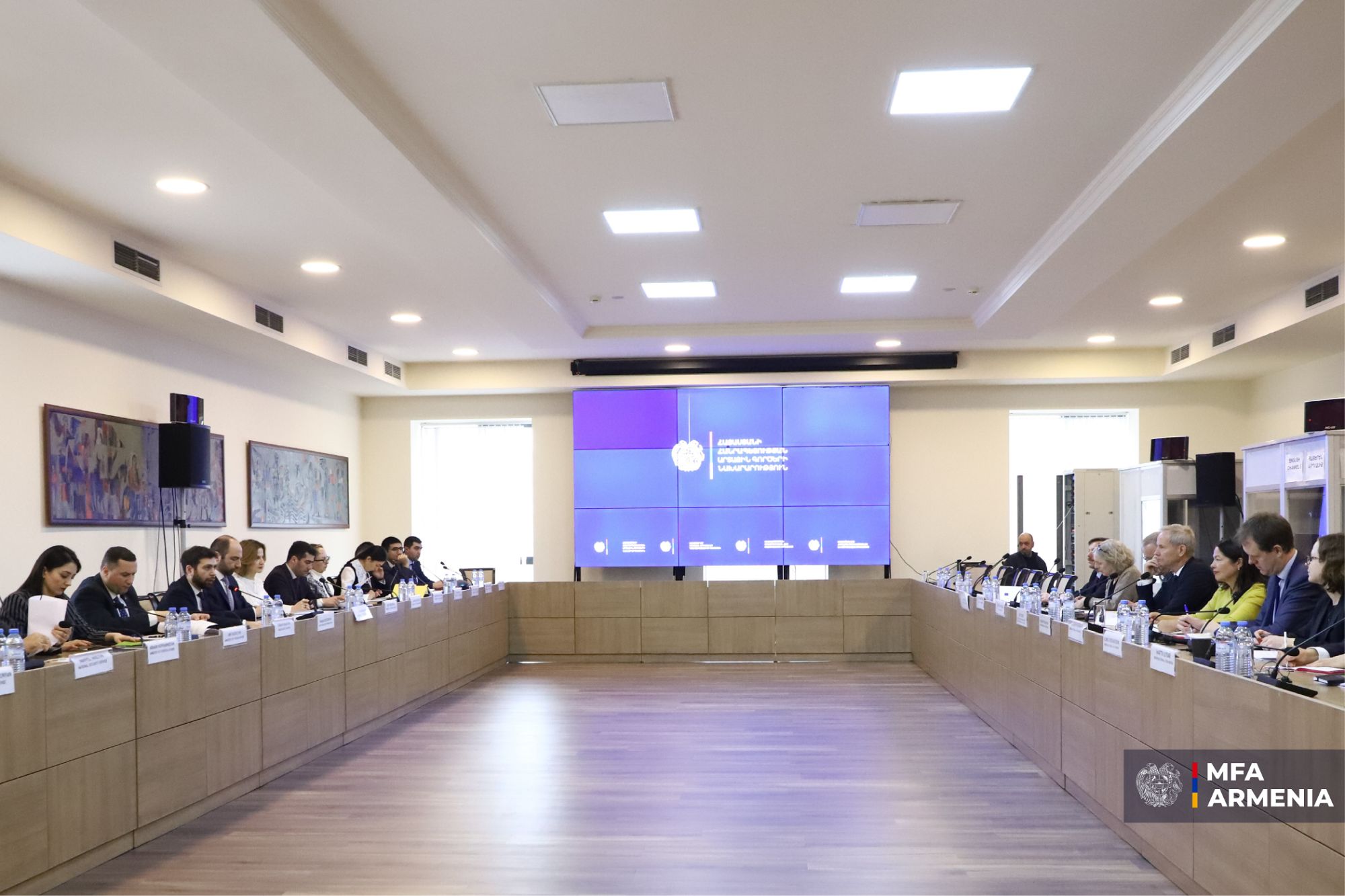 Տեղի է ունեցել ՀՀ-ԵՄ քաղաքական և անվտանգային հարցերով բարձր մակարդակի երկխոսության երրորդ նիստը