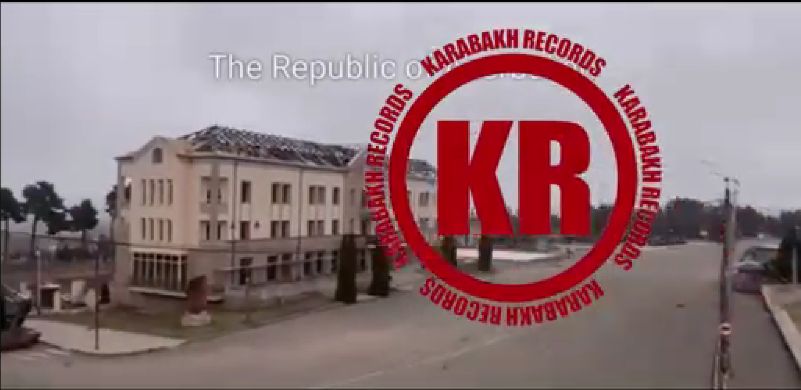 Ստեփանակերտի Արմենիա հյուրանոցն ու Երիտասարդական պալատը՝ ադրբեջանցի վանդալների թիրախում (տեսանյութ)