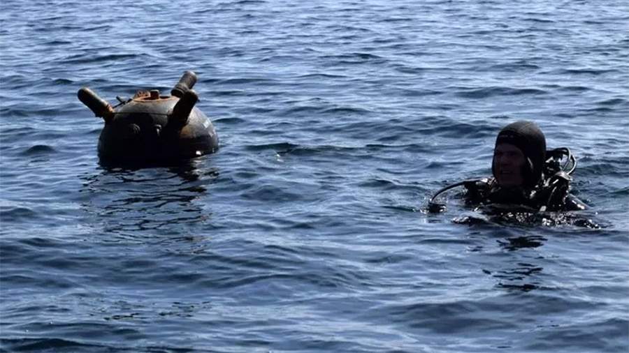 Ռումինացի զինվորական սուզորդները ական են վնասազերծել Սև ծովում