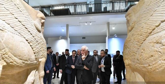 Իրաքը մարդկային քաղաքակրթության բնօրրաներից մեկն է․ ՀՀ նախագահն այցելեց Իրաքի ազգային թանգարան