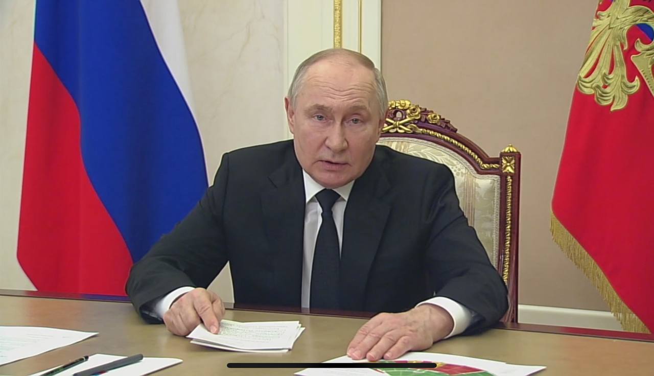 Путин: Мы знаем, чьими руками совершен теракт в «Крокусе»