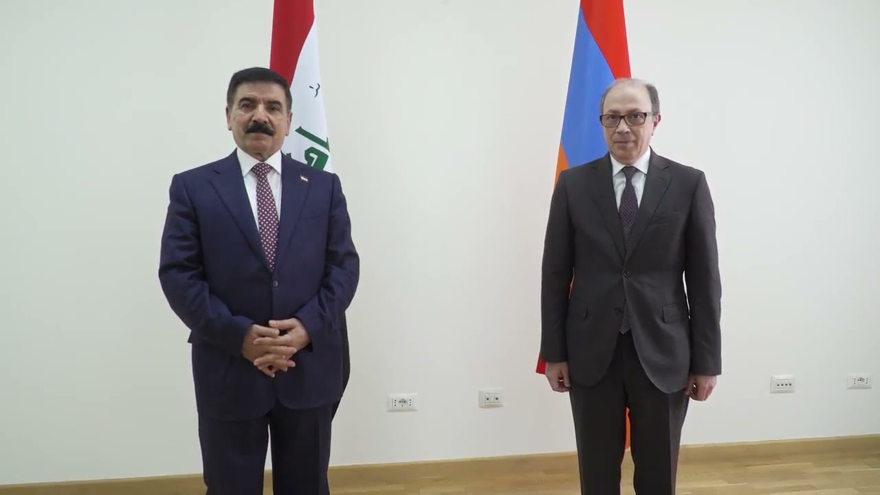 ԱԳ նախարարն ընդունել է Իրաքի ՊՆ ղեկավարին․ կողմերն ընդգծել են Հայաստանի և Իրաքի միջև ռազմական և անվտանգային երկխոսության խորացման կարևորությունը