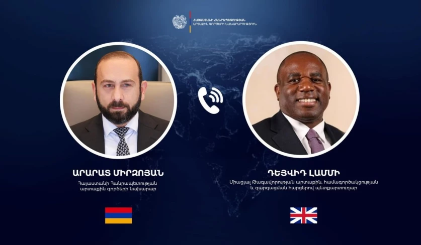 Պատիվ էր միասին աշխատել հայ-բրիտանական հարաբերությունների ամրապնդման ուղղությամբ. Միրզոյանը՝ Լամմիին