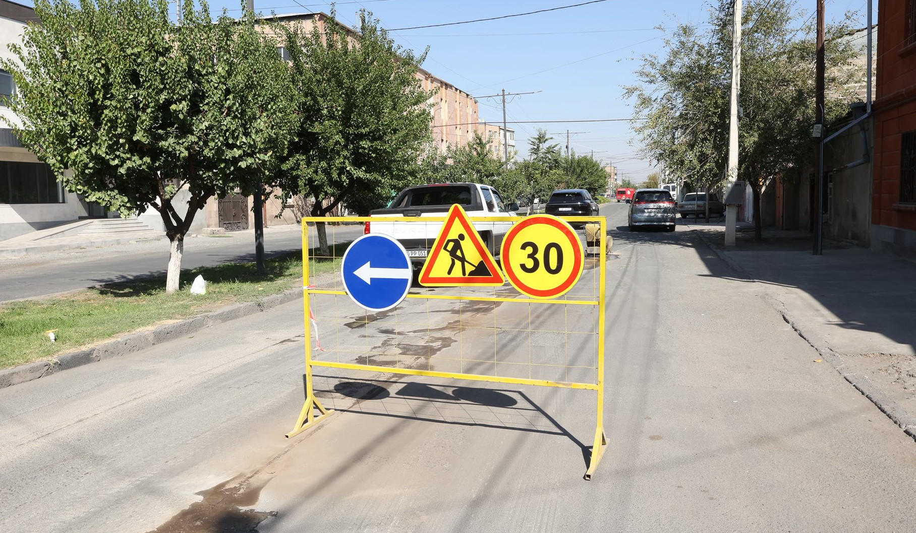 Վաղարշապատում սուբվենցիոն ծրագրով մեկնարկել են կոյուղու փոխարինման աշխատանքներ