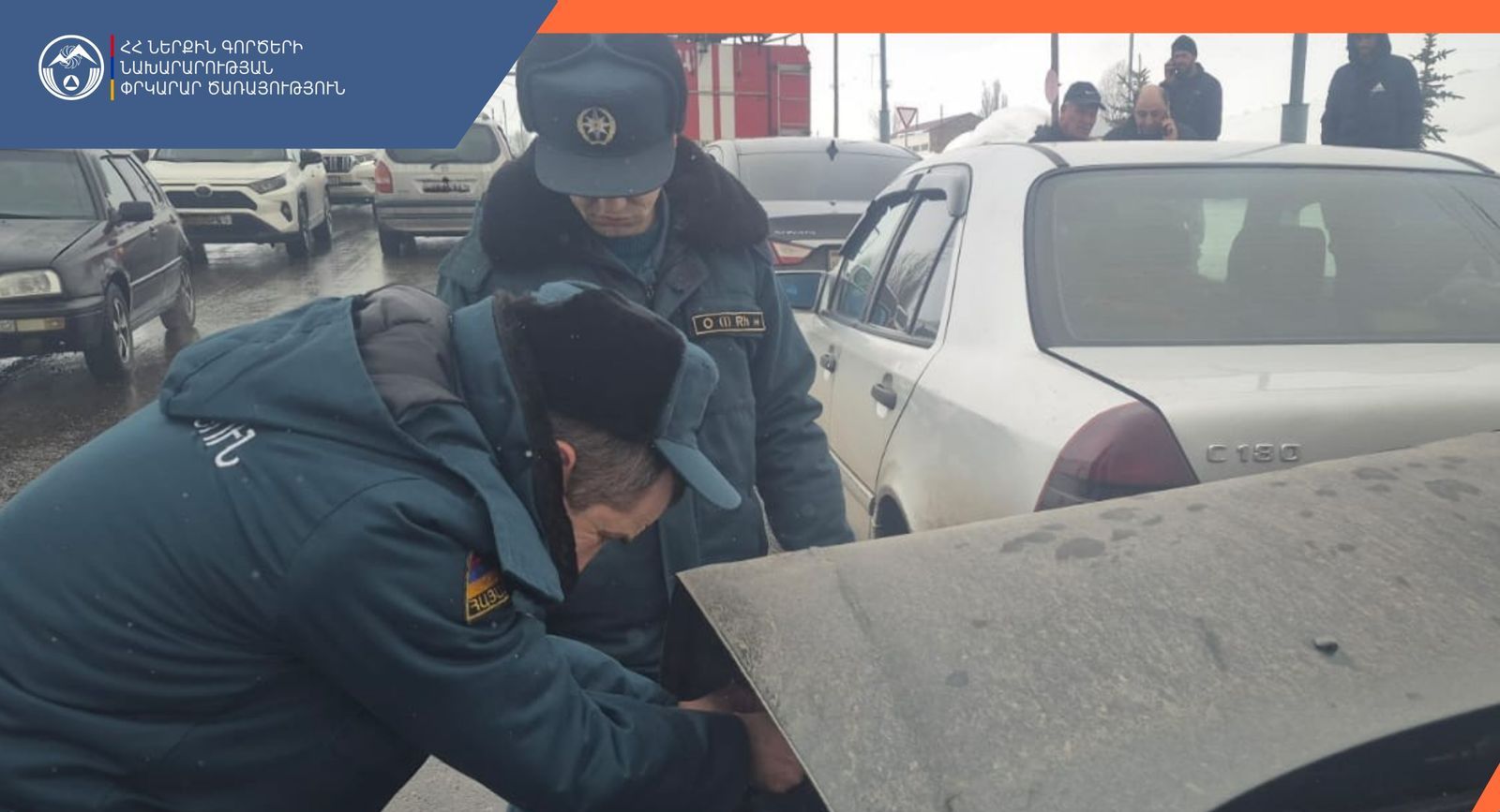 ՃՏՊ Հրազդանում՝ չորս մեքենաների մասնակցությամբ