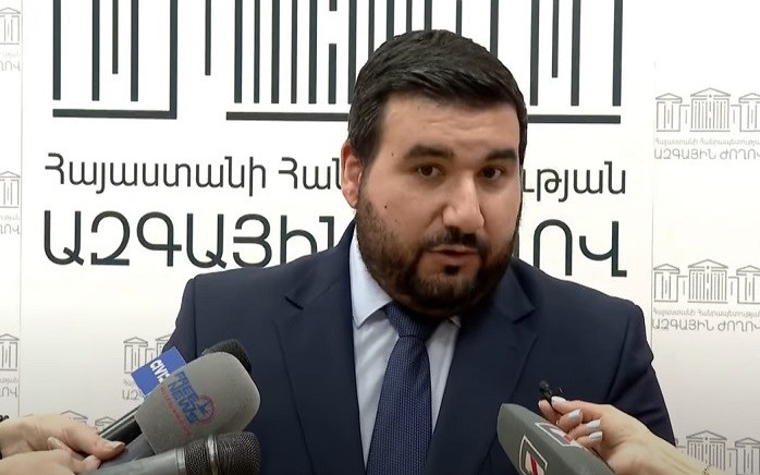 Քննիչ հանձնաժողովը կատարում է իր աշխատանքը. Վահագն Ալեքսանյան