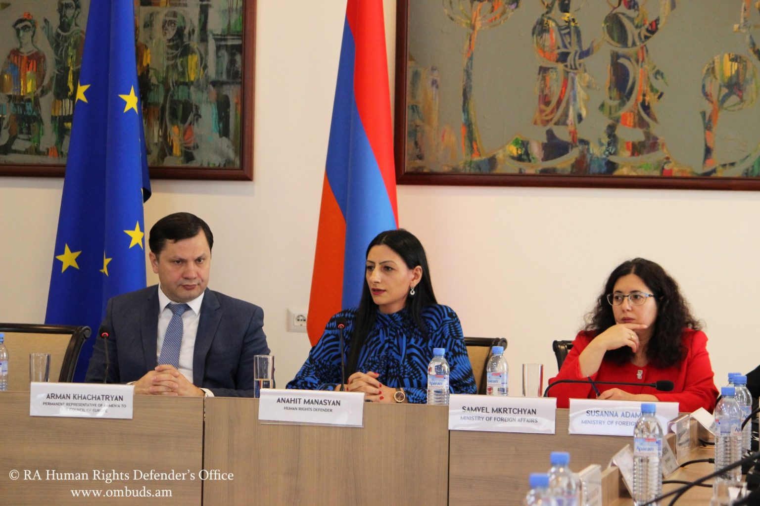 Անահիտ Մանասյանը մասնակցել է Եվրոպայի խորհրդի 2023-2026 թվականների՝ Հայաստանի համար գործողությունների ծրագրի խորհրդի նիստին