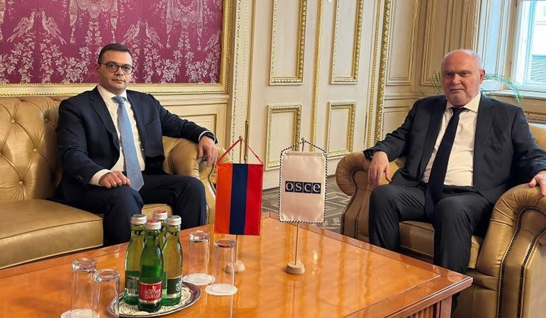 ՀՀ ԱԳ փոխնախարարը ԵԱՀԿ գլխավոր քարտուղարի հետ հանդիպմանն անդրադարձել է Հարավային Կովկասում առկա իրավիճակին