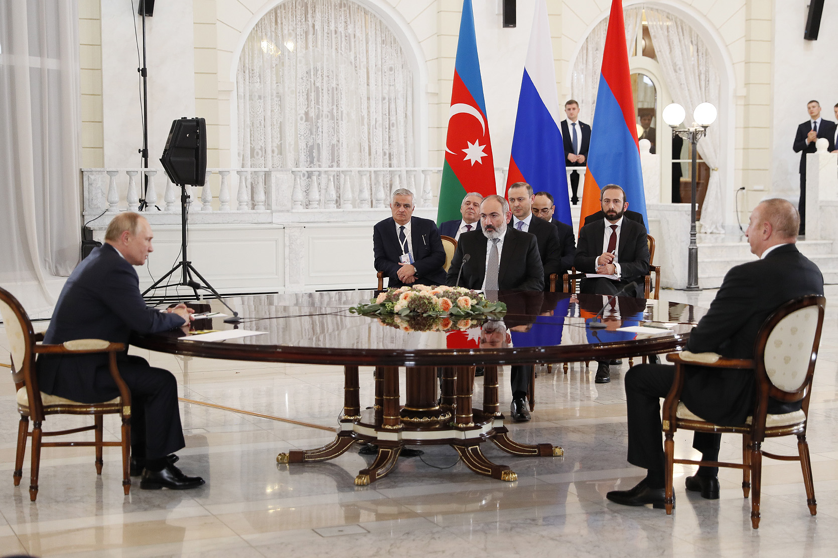 Փաշինյանը, Պուտինն ու Ալիևը վերահաստատել են նախորդ բոլոր պայմանավորվածությունների խստորեն պահպանման հանձնառությունը