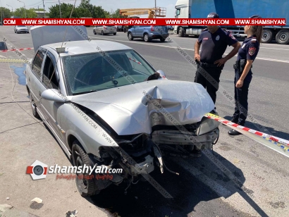Երևանում 51-ամյա վարորդը Opel-ով Թբիլիսյան խճուղում բախվել է էլեկտրասյանը. կա վիրավոր