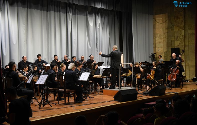 Ստեփանակերտում կայացել է Արցախի ազգային նվագարանների պետական նվագախմբի համերգը