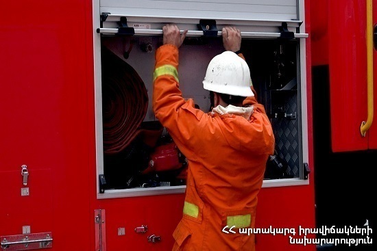 Նորաշեն գյուղում հրդեհ է բռնկվել
