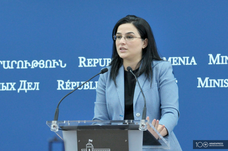 Тема межобщинных встреч по вопросу Арцаха носит искусственный характер: МИД РА
