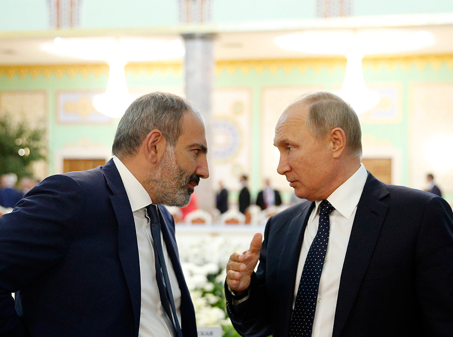 Кремль: На данный момент планов  контактов Путина и Пашиняна нет