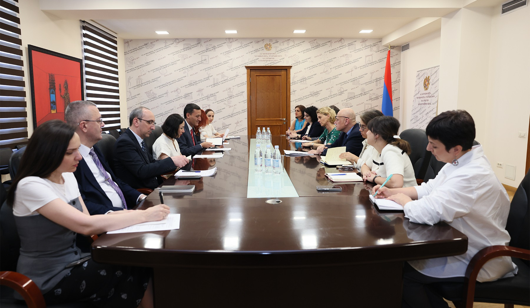 Անդրեասյանն ընդունել է Համաշխարհային բանկի տարածաշրջանային տնօրենի գլխավորած առաքելությանը