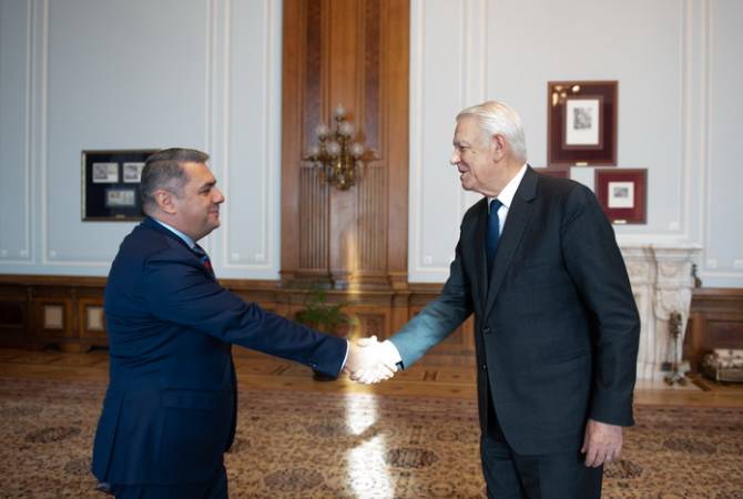 Ռումինիայի Սենատի նախագահի հետ քննարկվել են երկկողմ հարաբերություններին առնչվող հարցեր