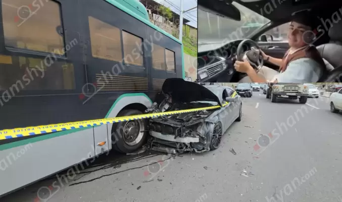 19-ամյա երիտասարդը Երևանում «Mercedes CLS»-ով մտածված գերազանցել է ավտոմեքենայի արագությունն ու տեսանկարահանել է իր արարքը