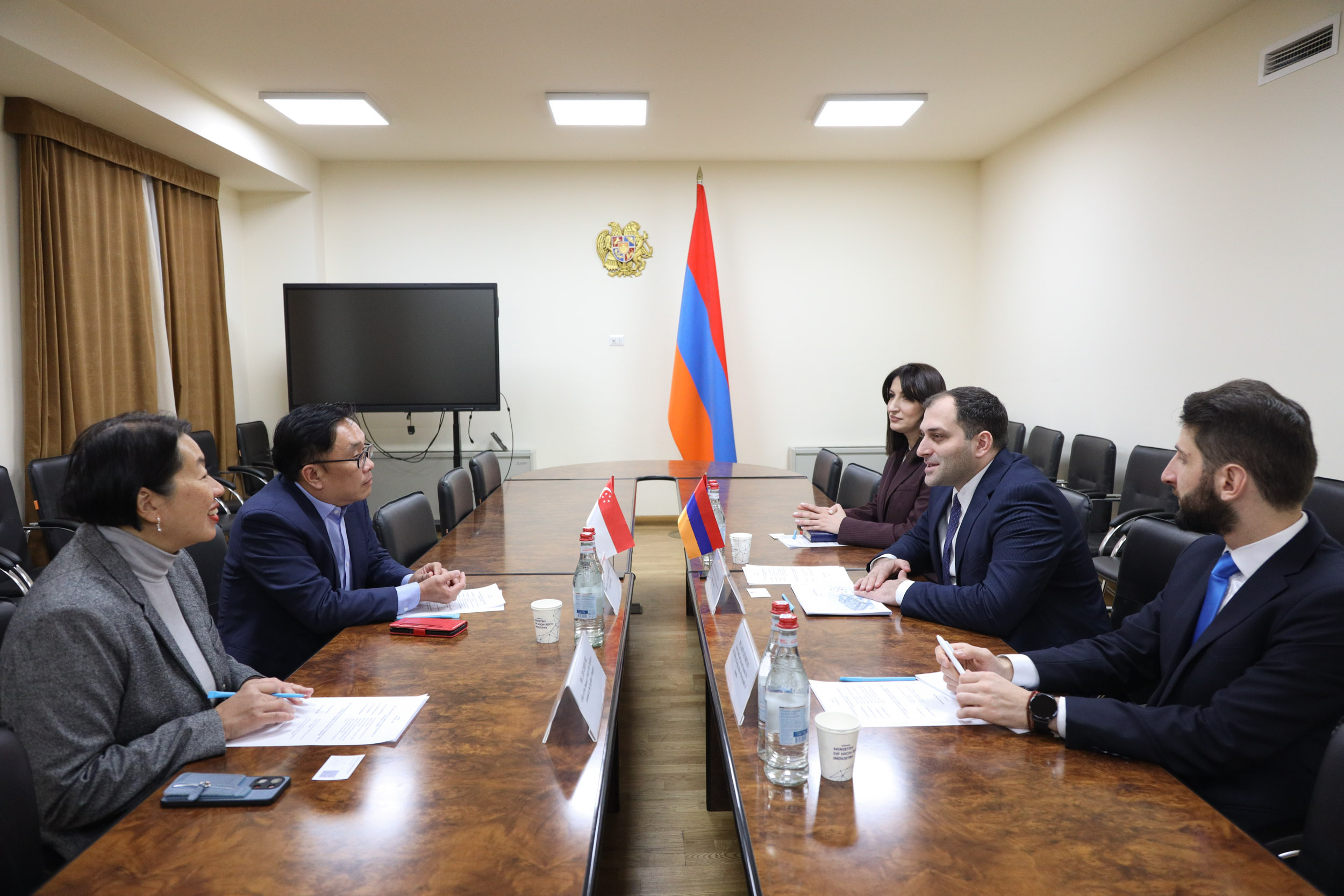 Սինգապուրում Հայաստանի նորանշանակ հյուպատոսի հետ քննարկվել են տեխնոլոգիական ոլորտում համագործակցության հետագա ուղիները