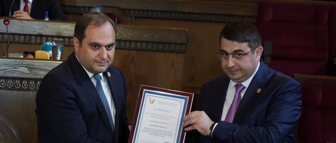 Փաստաբանների պալատի նորընտիր նախագահը ստանձնեց իր լիազորությունները