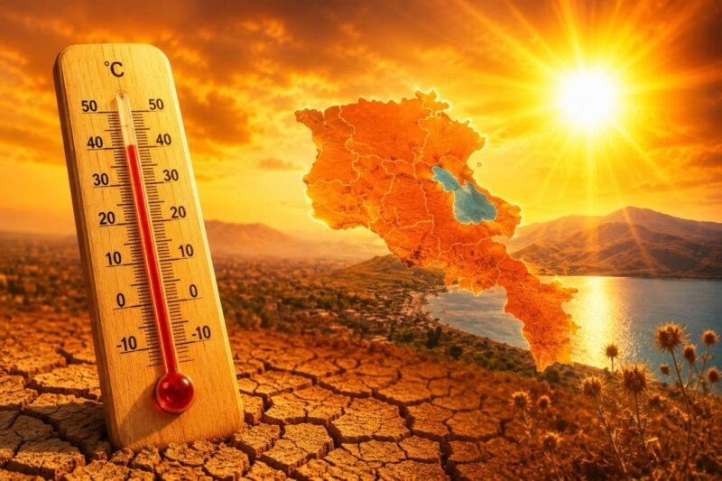 Ժամը 15:00-ի դրությամբ եղանակի նախորդ ռեկորդային ցուցանիշները գերազանցվել են. Ազիզյան