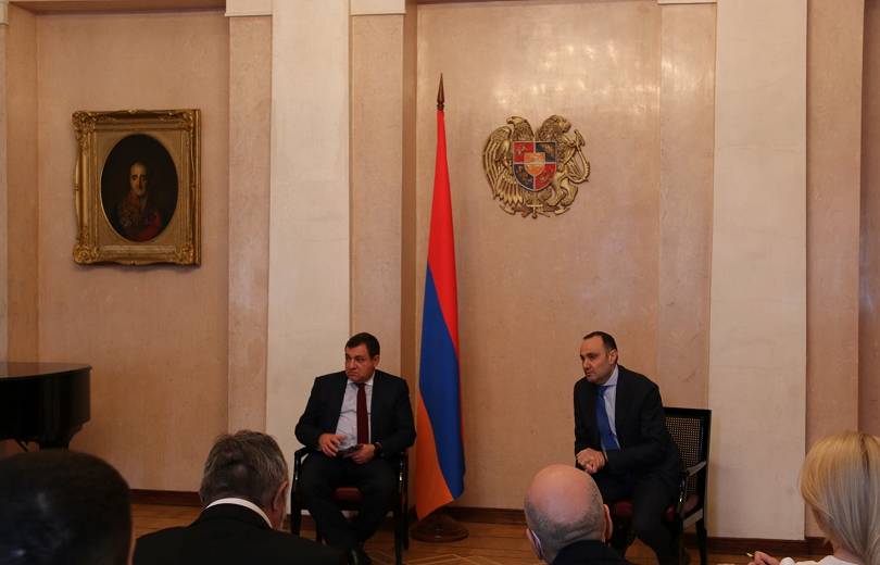 ԲԴԽ նախագահը Մոսկվայում հանդիպել է հայ իրավաբանների հետ