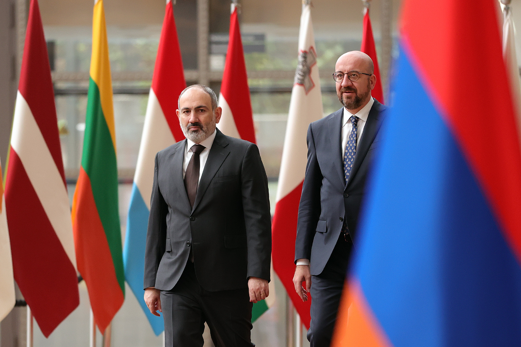Նիկոլ Փաշինյանը Շառլ Միշելին է ներկայացրել ադրբեջանական ստորաբաժանումների վերջին գործողությունների հետևանքով Արցախում ստեղծված իրավիճակը