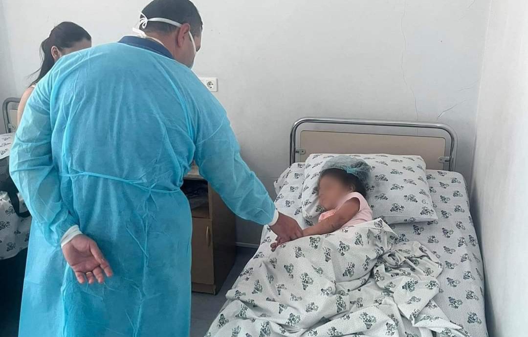 Պայթյունի հետևանքով հոսպիտալացված 5-ամյա աղջնակը դուրս է գրվել հիվանդանոցից