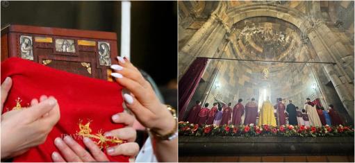  Կարմիր կիրակիին Սուրբ Հովհաննավանք բերվեց Մշո Սուրբ Առաքելոց վանքի Կարմիր Ավետարանը