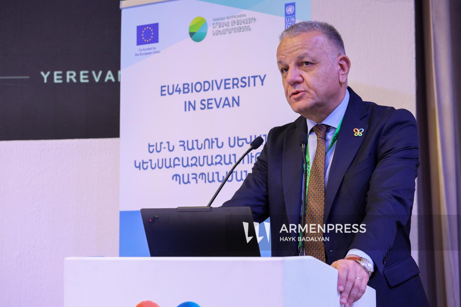 Եվրամիությունը 1.5 մլն եվրո կտրամադրի Սևանա լճի էկոհամակարգի բարելավման ծրագրի իրականացմանը