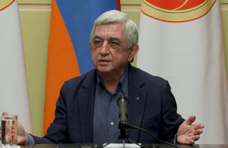 Իմ կռիվը ոչ թե Հայաստանում հեղինակություն ունենալու համար է, իմ կռիվը Հայաստանում իշխանափոխություն ունենալու համար է․ Սերժ Սարգսյան