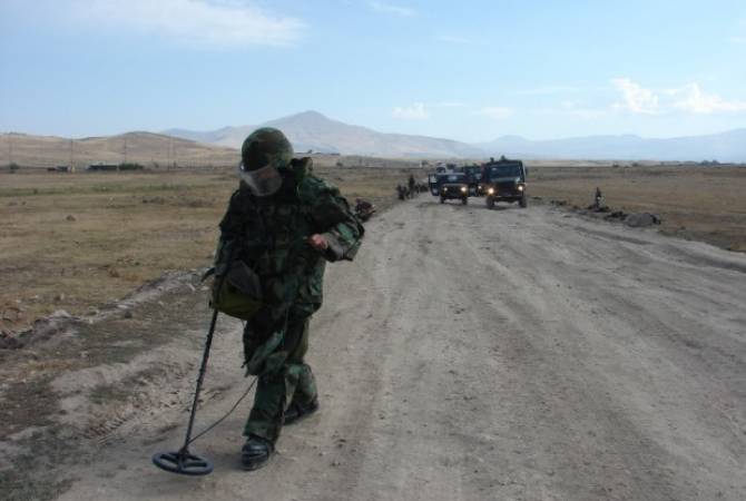 Խաղաղապահները Լեռնային Ղարաբաղում ականազերծել են շուրջ 2 098 հա տարածք