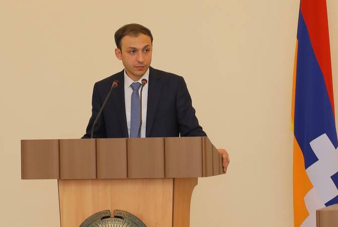 Արցախի ՄԻՊ-ը ԱԺ-ում ներկայացրել է 2020թ. գործունեության մասին տարեկան հաղորդումը