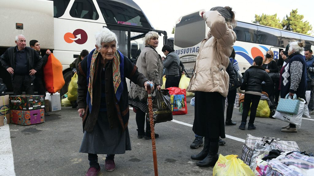 Հայաստանից 151 տեղահանված վերադարձել  է Արցախ ․ՌԴ ՊՆ