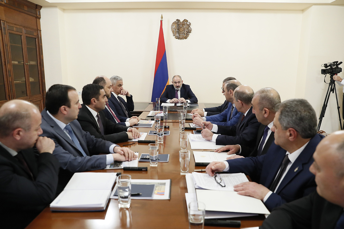 ՀՀ վարչապետին զեկուցել են Պետական պահպանության ծառայության կողմից 2022-ին կատարված աշխատանքների մասին