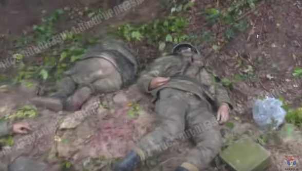 Ոչնչացված ադրբեջանցի զինծառայողները (տեսանյութ)