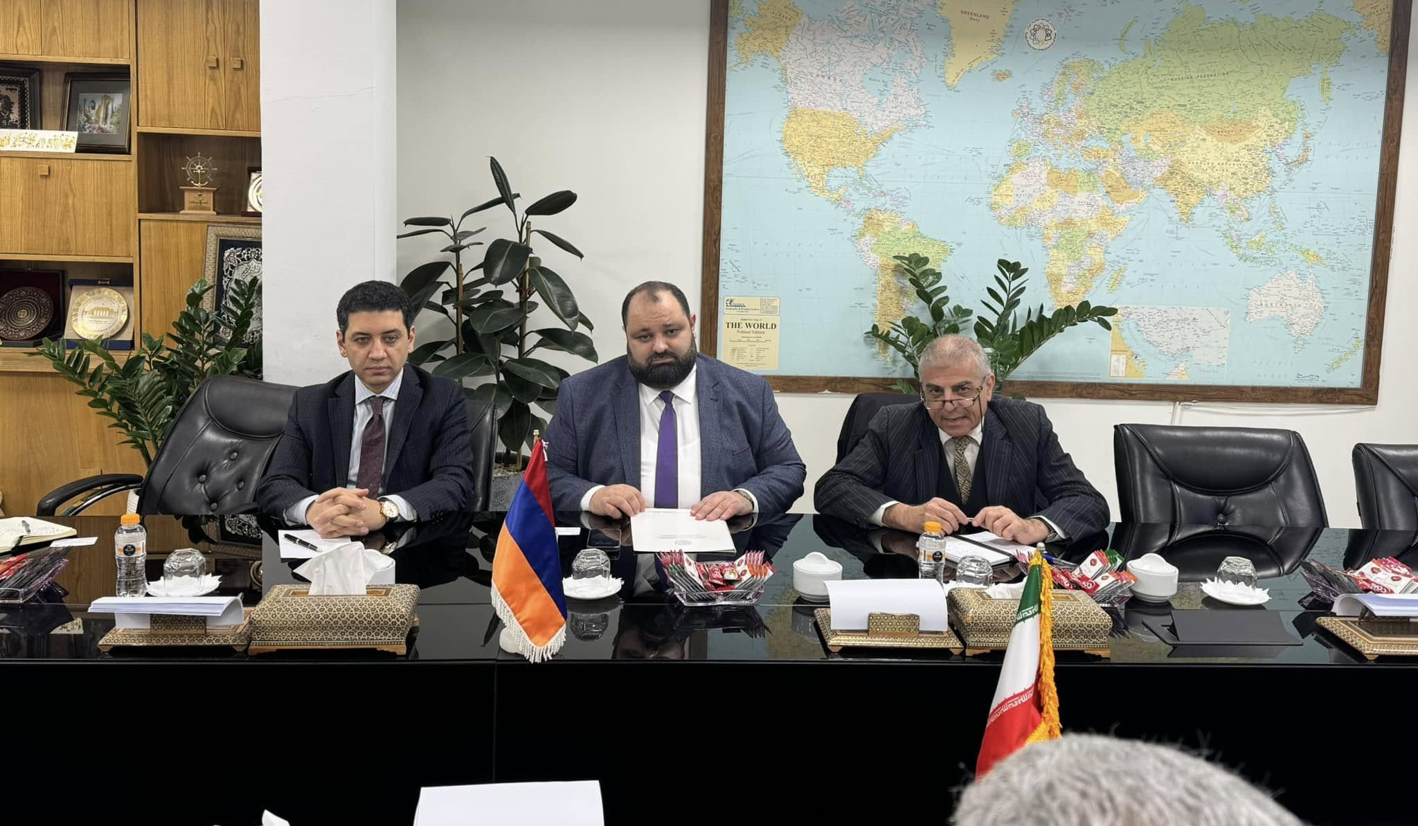 Քննարկվել են Հայաստանի և Իրանի միջև առևտրաշրջանառության ծավալները մեծացնելու հեռանկարները